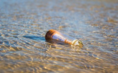 A letter in a bottle